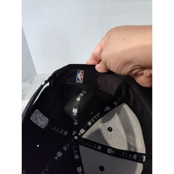 Phoenix Suns Hat Cap Snapback Black White Adjustable NBA Basketball Adult Mens - Picture 3 of 8